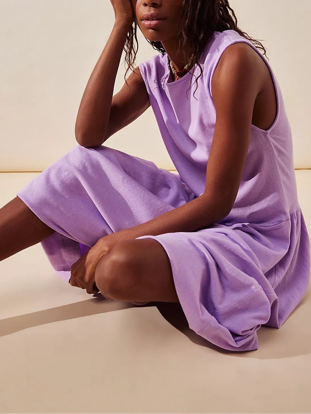 FREE PEOPLE FP BEACH Nikki Midi Dress